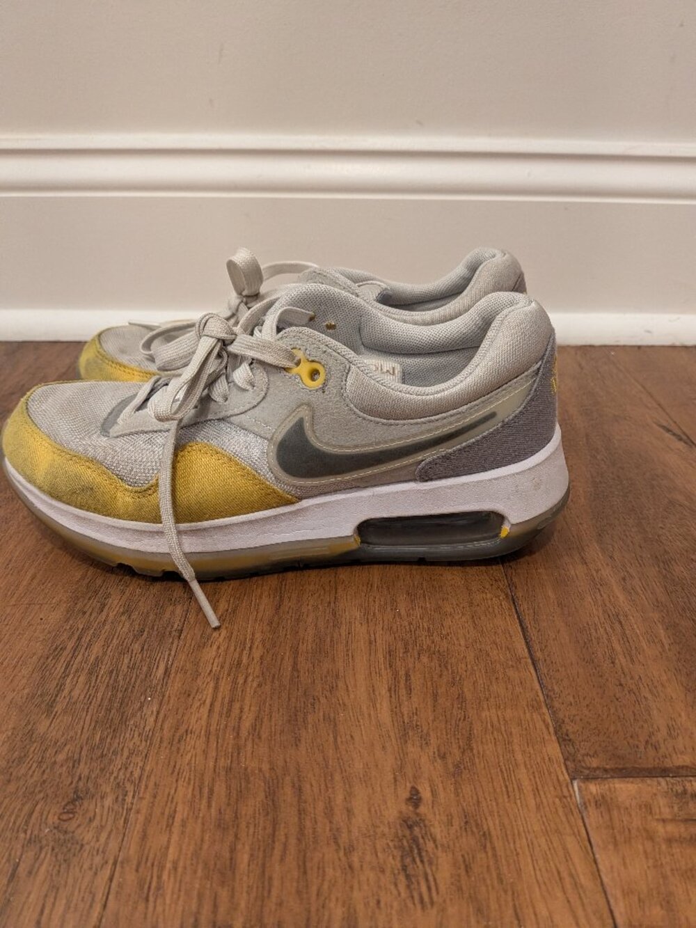 Nike Air Max Motif GS sneakers - photon dust black gray fog, 4Y